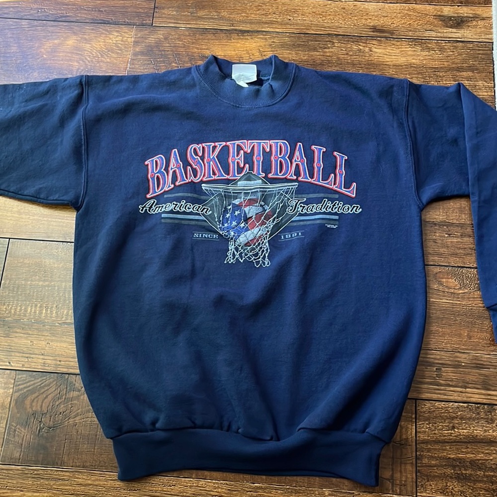 Basketball themed sweater